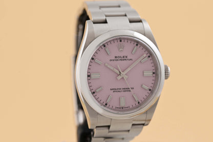 Rolex Oyster Perpetual 36mm 126000 - Full Set - Candy Pink