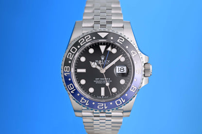 Rolex GMT Master II Batgirl 126710BLNR - Full Set - Like New