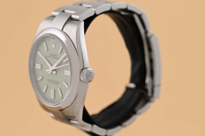 Rolex Oyster Perpetual 41mm 134300 - Pistachio - Full Set - Like NEW