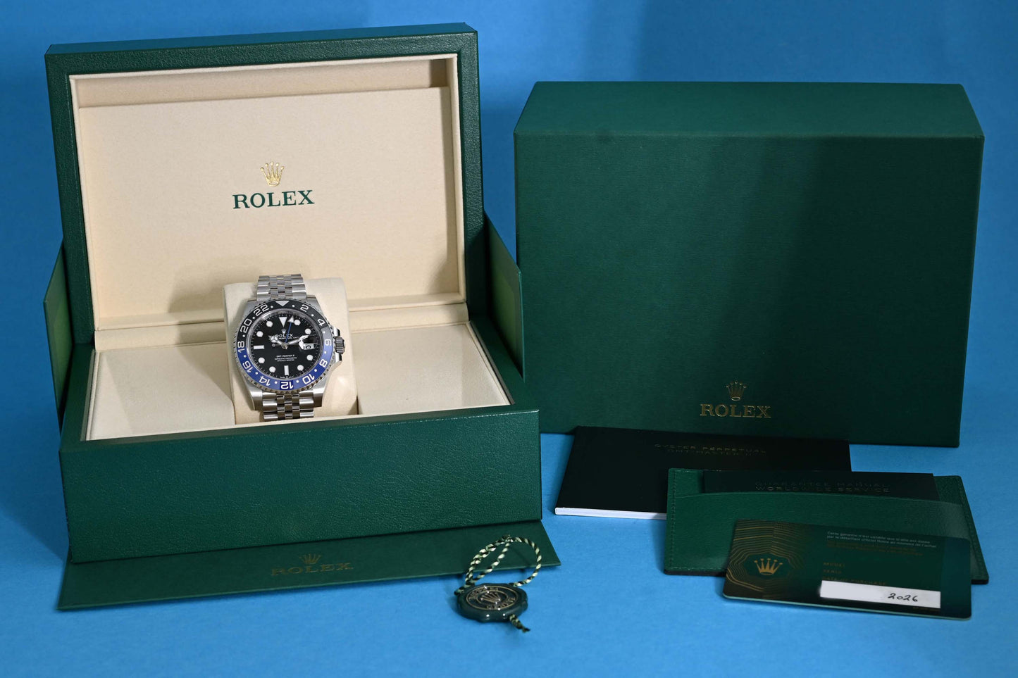 Rolex GMT Master II Batgirl 126710BLNR - Full Set - Like New