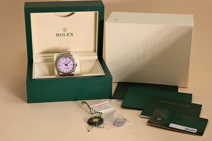 Rolex Oyster Perpetual 36mm 126000 - Full Set - Candy Pink