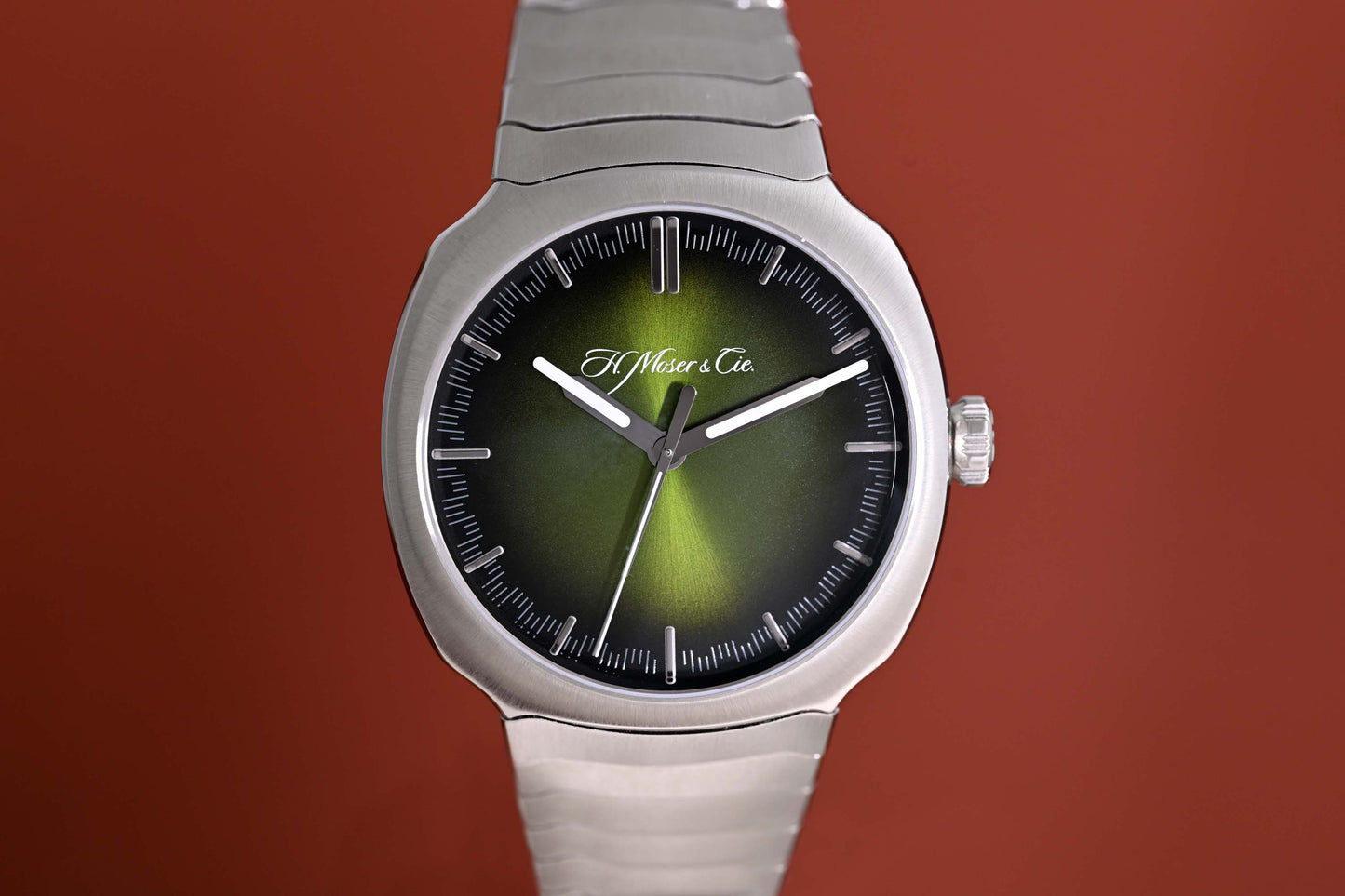 H.Moser & Cie Streamliner - Green Dial - Full Set