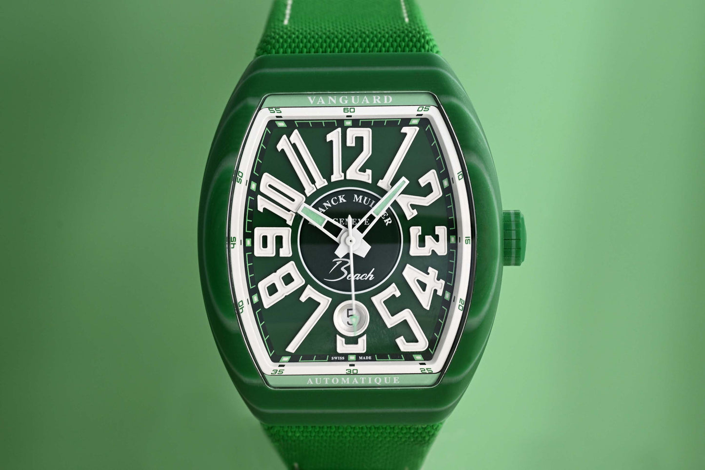 Franck Muller - Vanguard "Beach" Green - Full Set