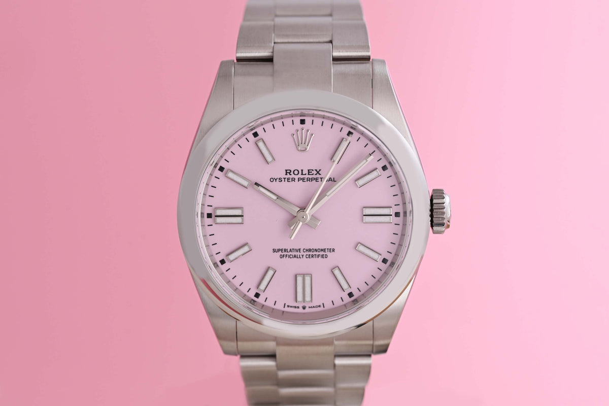 Rolex Oyster Perpetual 41mm 134300 - Pink - Full Set - NEW 2026