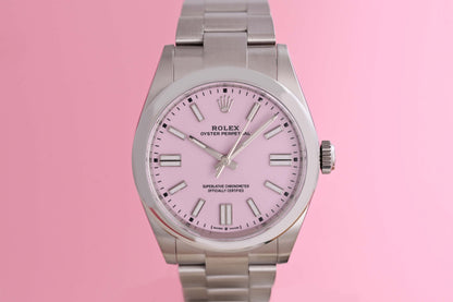 Rolex Oyster Perpetual 41mm 134300 - Pink - Full Set - NEW 2026