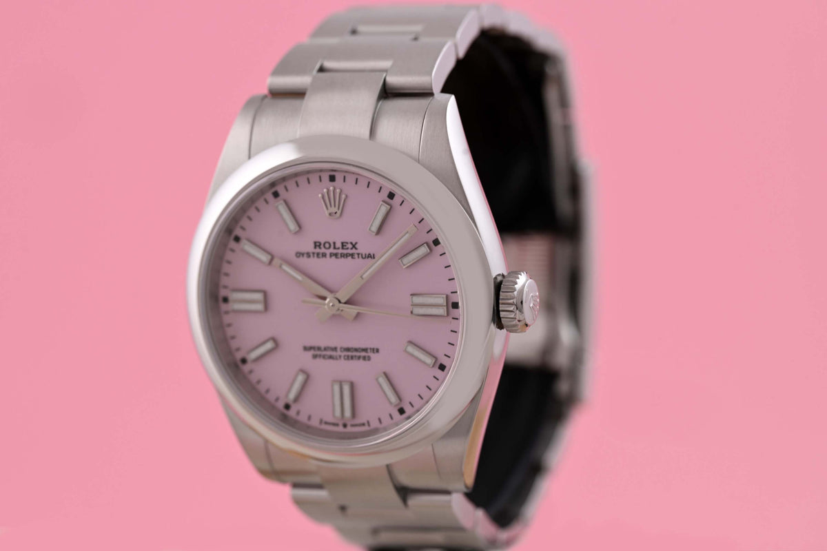 Rolex Oyster Perpetual 41mm 134300 - Pink - Full Set - NEW 2026