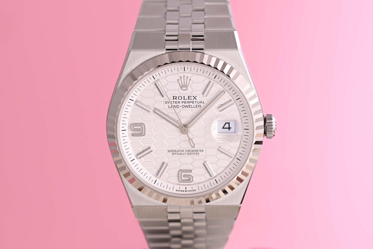 Rolex Land Dweller 40 mm - White Dial - Full Set - NEW 2026