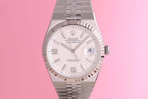 Rolex Land Dweller 40 mm - White Dial - Full Set - NEW 2026