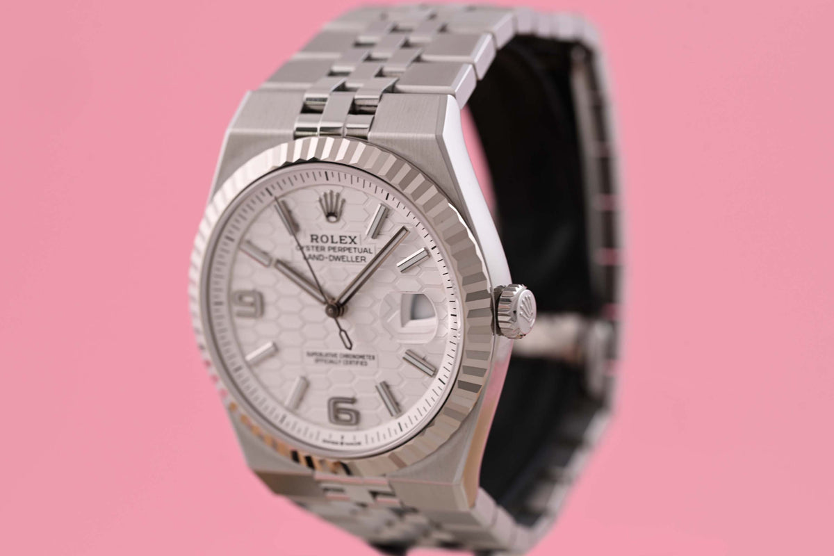 Rolex Land Dweller 40 mm - White Dial - Full Set - NEW 2026