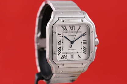 Cartier Santos Large - Full Set - WSSA0018