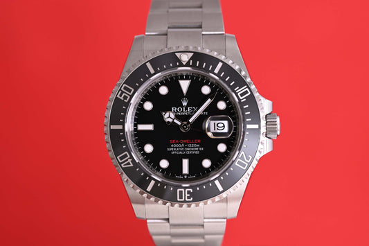 Rolex Sea Dweller Red - 126600 - Full Set - 2022