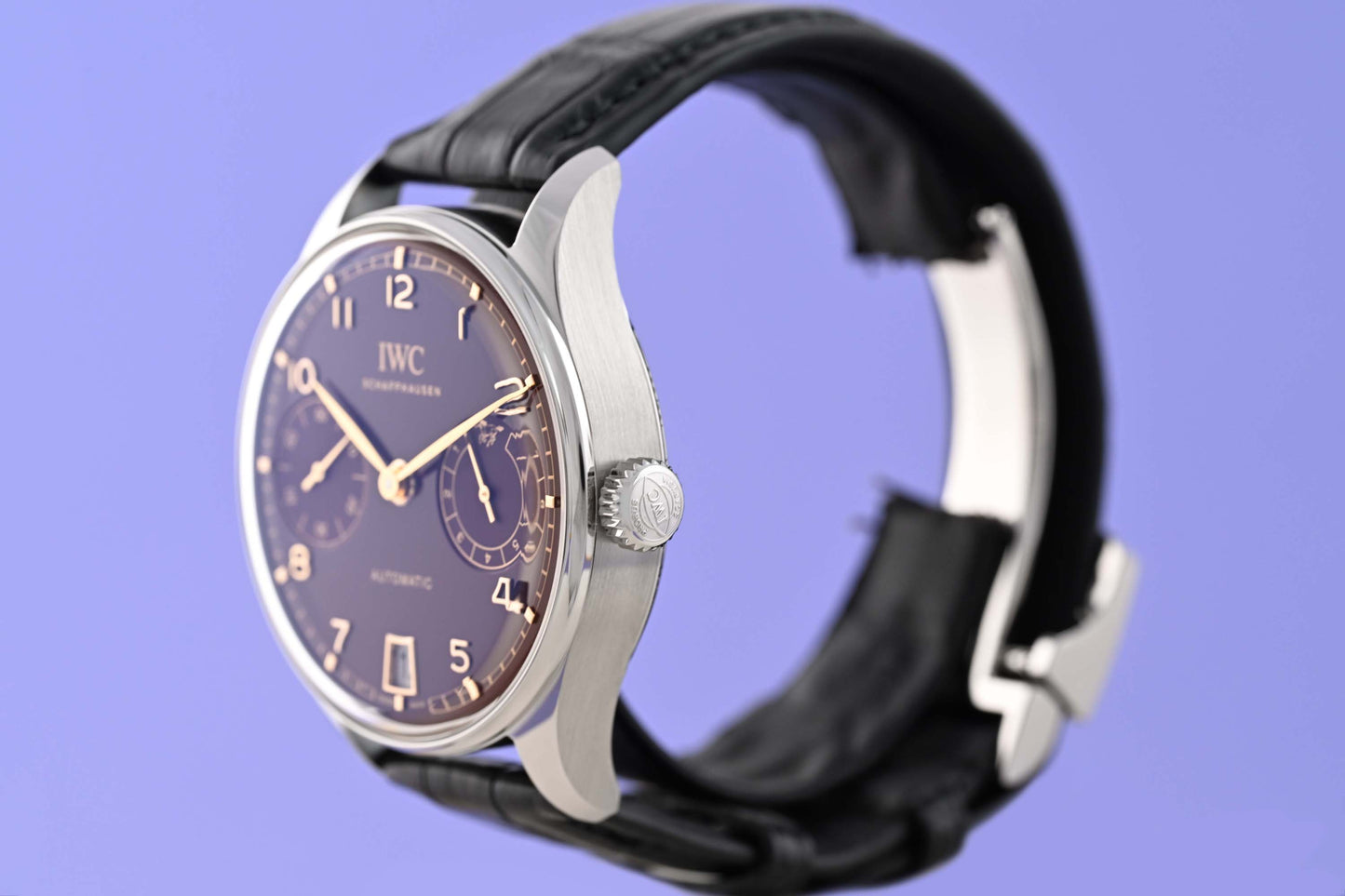 IWC Portugieser Automatik 42 Year of the Horse - Burgundy Dial - Full Set - NEW