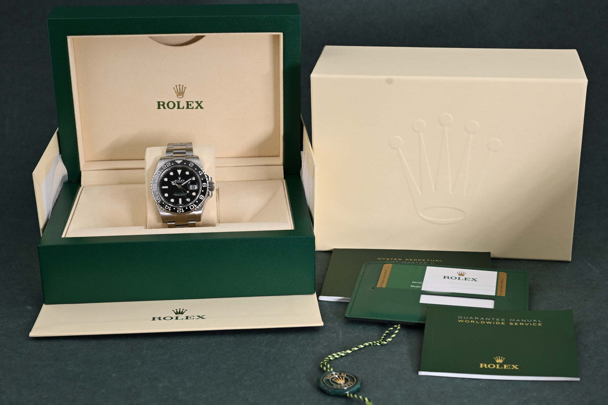 Rolex GMT Master II 116710LN - Full Set - LC100 - Like NEW 2019