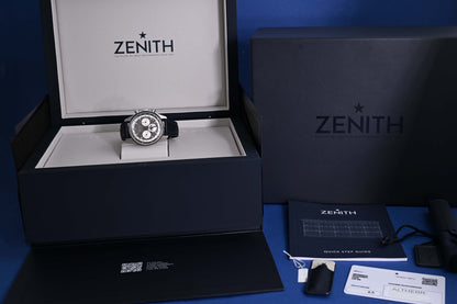 Zenith Chronomaster Original Triple Calendar - Grey Dial - Full Set