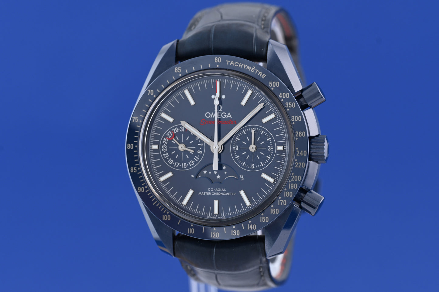 Omega Speedmaster Moonwatch Blue Side Of The Moon - Full Set