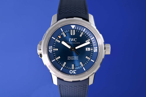 IWC Aquatimer Automatic - Blue Dial - Full Set