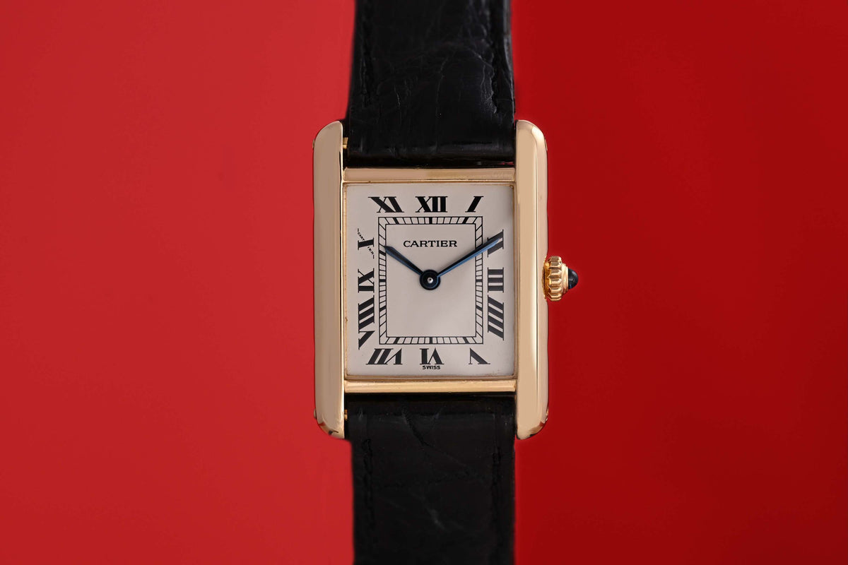 Cartier Tank Louis Cartier - 18k Gelbgold - inkl. original Papiere