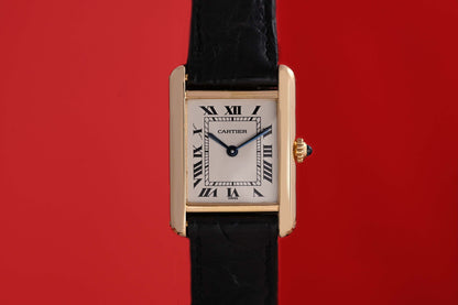 Cartier Tank Louis Cartier - 18k Gelbgold - inkl. original Papiere