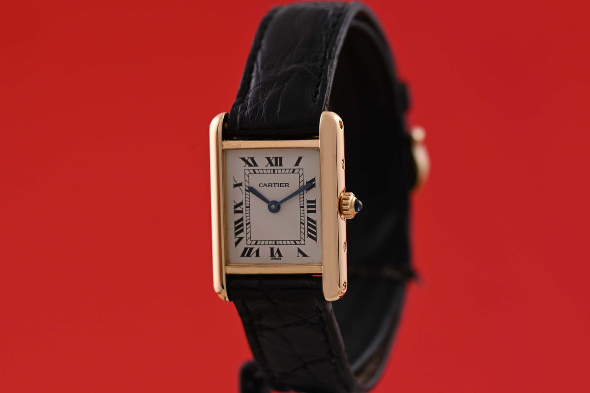 Cartier Tank Louis Cartier - 18k Gelbgold - inkl. original Papiere
