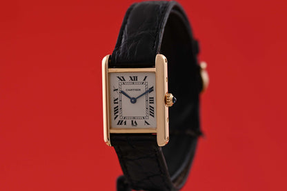 Cartier Tank Louis Cartier - 18k Gelbgold - inkl. original Papiere