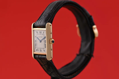 Cartier Tank Louis Cartier - 18k Gelbgold - inkl. original Papiere