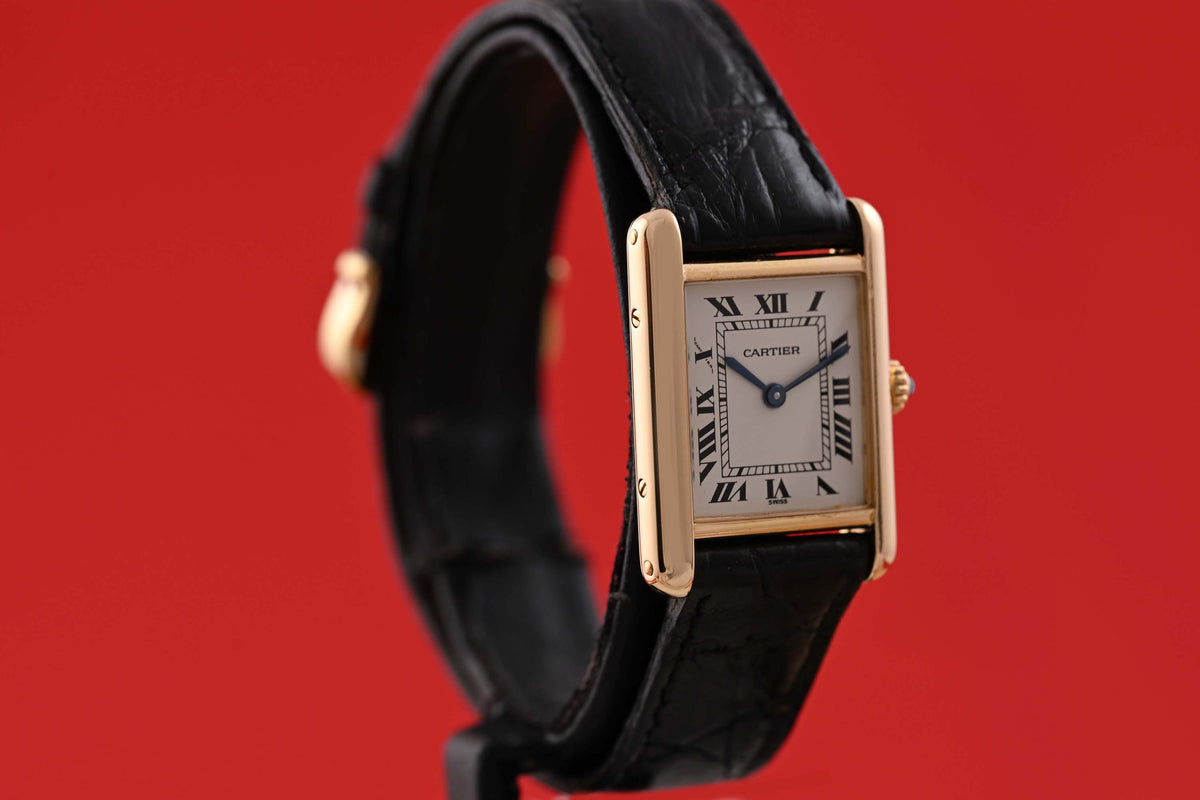 Cartier Tank Louis Cartier - 18k Gelbgold - inkl. original Papiere