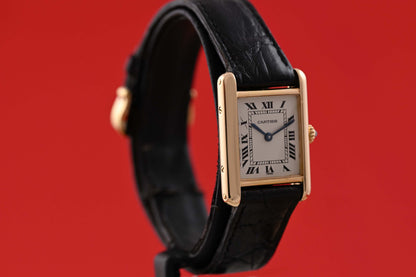 Cartier Tank Louis Cartier - 18k Gelbgold - inkl. original Papiere