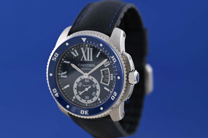 Cartier Calibre de Cartier Diver - Blue Dial - 3729 - Full Set