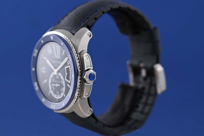 Cartier Calibre de Cartier Diver - Blue Dial - 3729 - Full Set