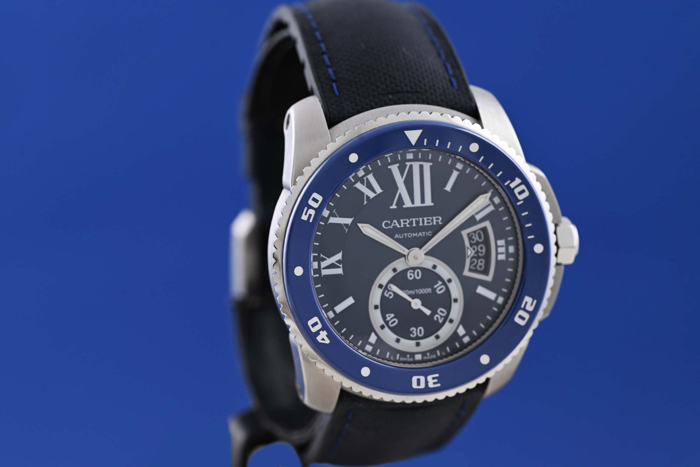Cartier Calibre de Cartier Diver - Blue Dial - 3729 - Full Set