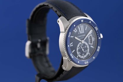 Cartier Calibre de Cartier Diver - Blue Dial - 3729 - Full Set
