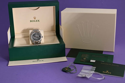 Rolex Datejust 41 - 126334 Wimbledon - Full Set
