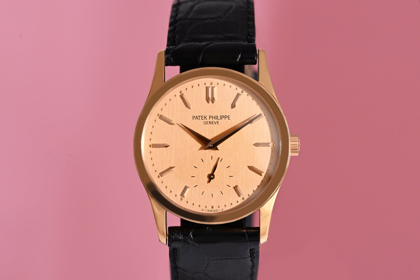 Patek Philippe Calatrava Rose Dial - 3796R - Salmon Dial