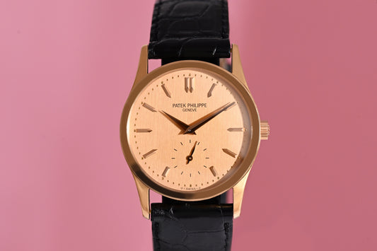Patek Philippe Calatrava Rose Dial - 3796R - Salmon Dial