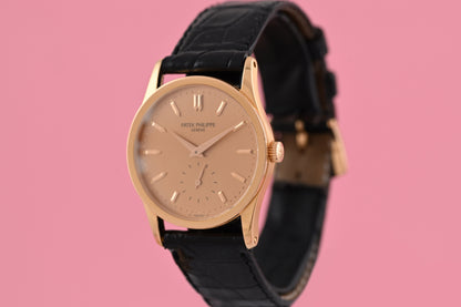Patek Philippe Calatrava Rose Dial - 3796R - Salmon Dial