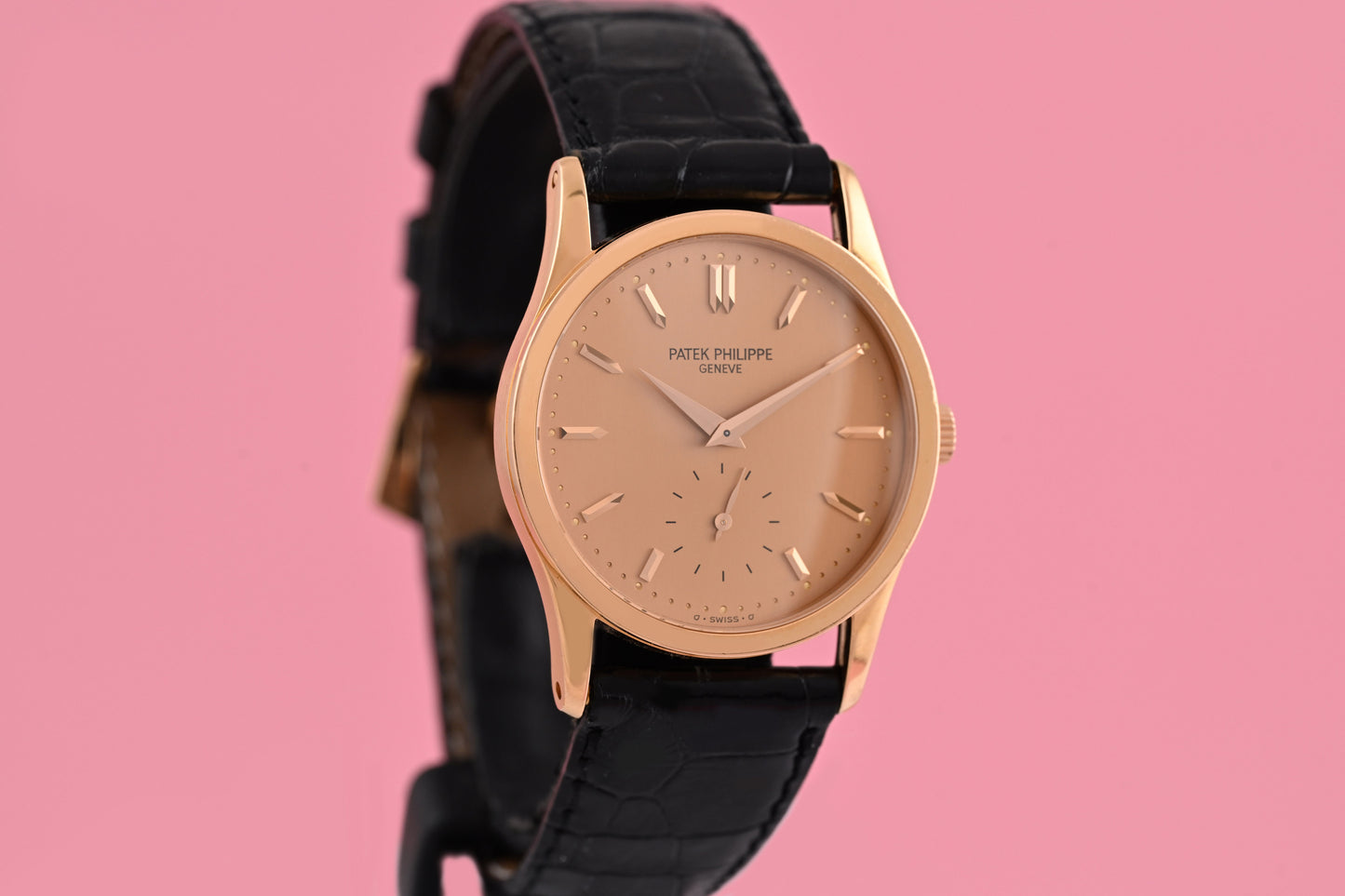 Patek Philippe Calatrava Rose Dial - 3796R - Salmon Dial