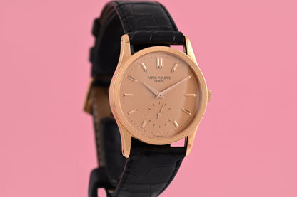 Patek Philippe Calatrava Rose Dial - 3796R - Salmon Dial