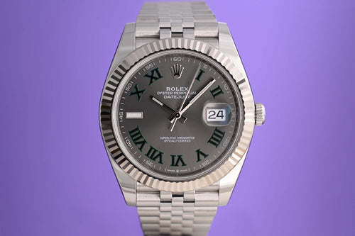 Rolex Datejust 41 - 126334 Wimbledon - Full Set