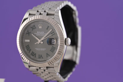 Rolex Datejust 41 - 126334 Wimbledon - Full Set