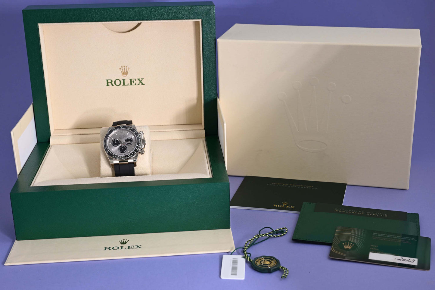Rolex Daytona Weißgold 126519LN - Full Set - Ghost Dial - Like NEW