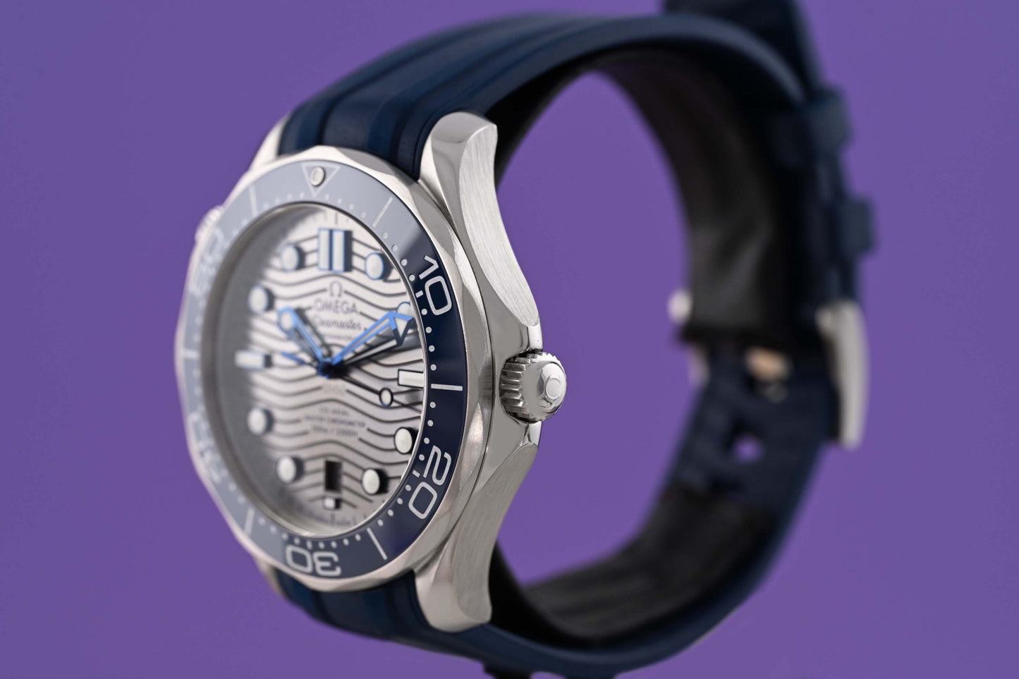 Omega Seamaster Diver 300M - Grey Dial - Full Set + Stahlband