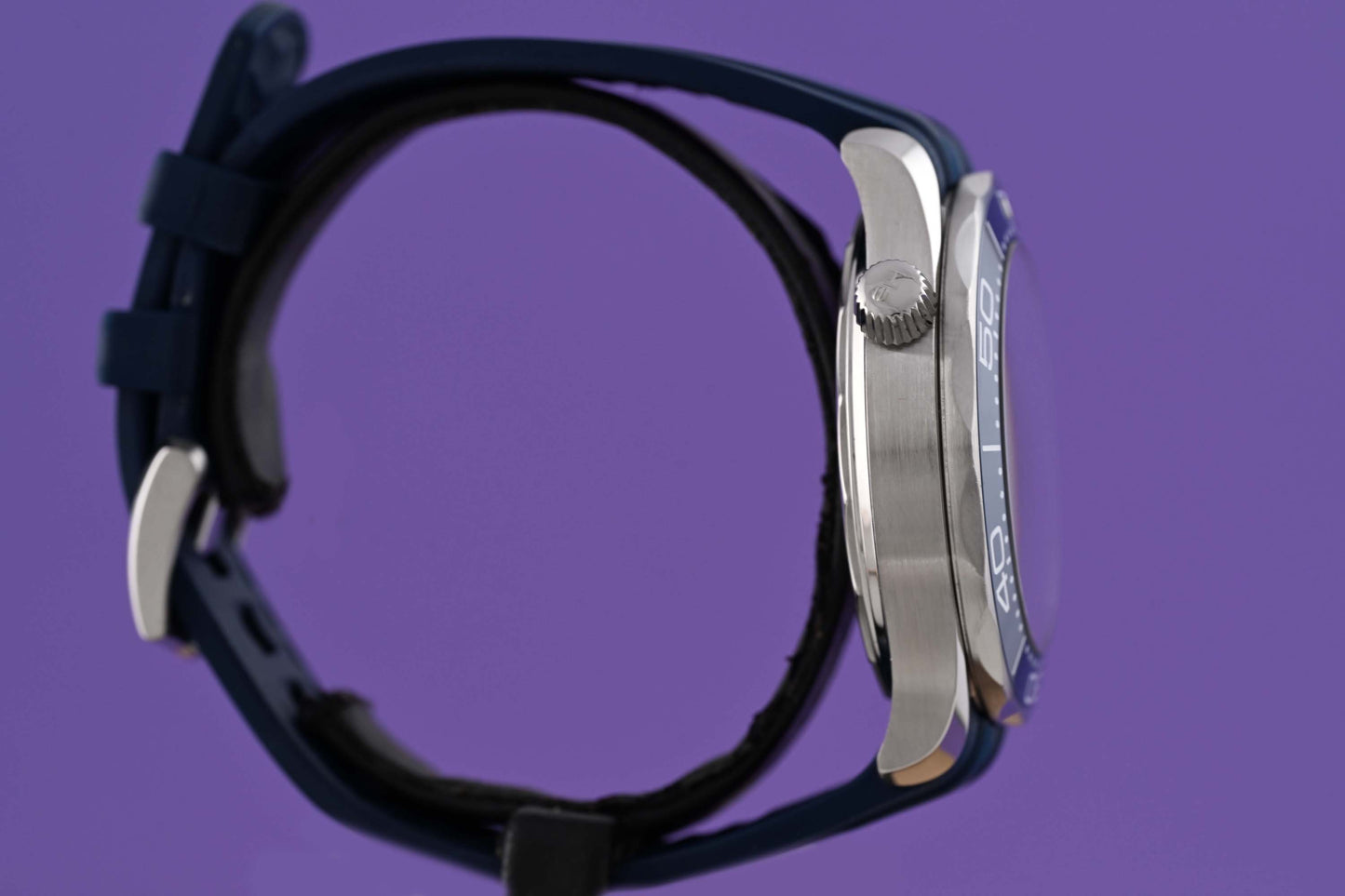 Omega Seamaster Diver 300M - Grey Dial - Full Set + Stahlband