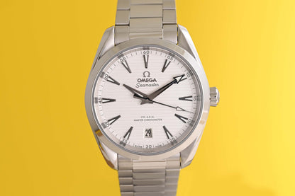 Omega Seamaster Aqua Terra 38mm - White Dial - Full Set