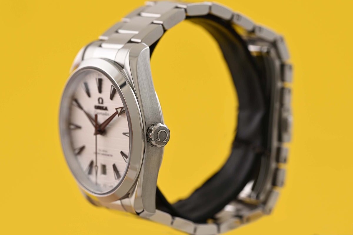 Omega Seamaster Aqua Terra 38mm - White Dial - Full Set