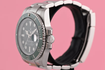 Rolex Submariner 116610LV - Full Set - Hulk - LC 100