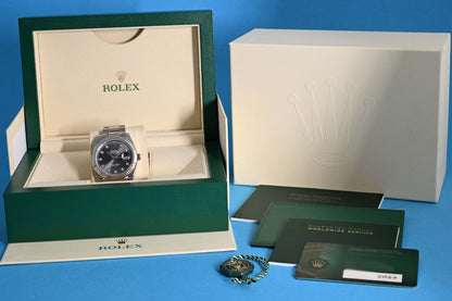 Rolex Datejust 41 - 126334 - Rhodium Dia Dial - Full Set - Like New