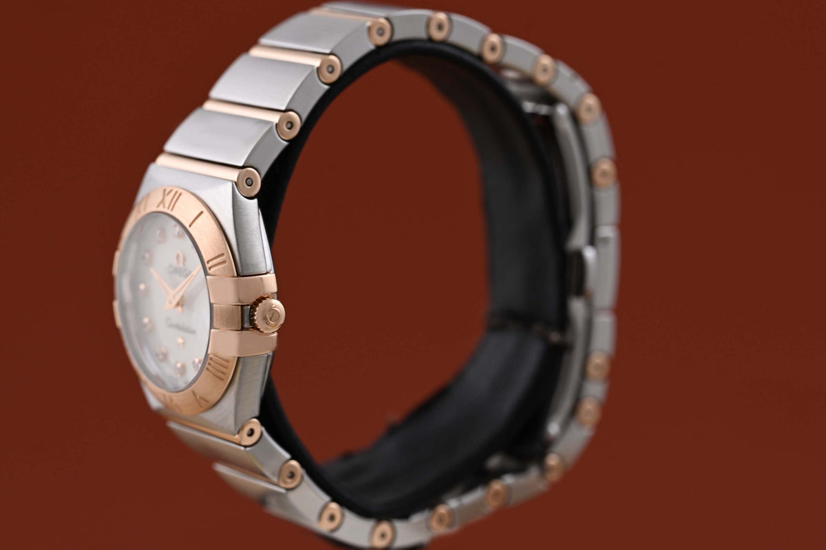 Omega Constellation Lady Manhattan 28mm - Perlmutt Dial - Watch Only
