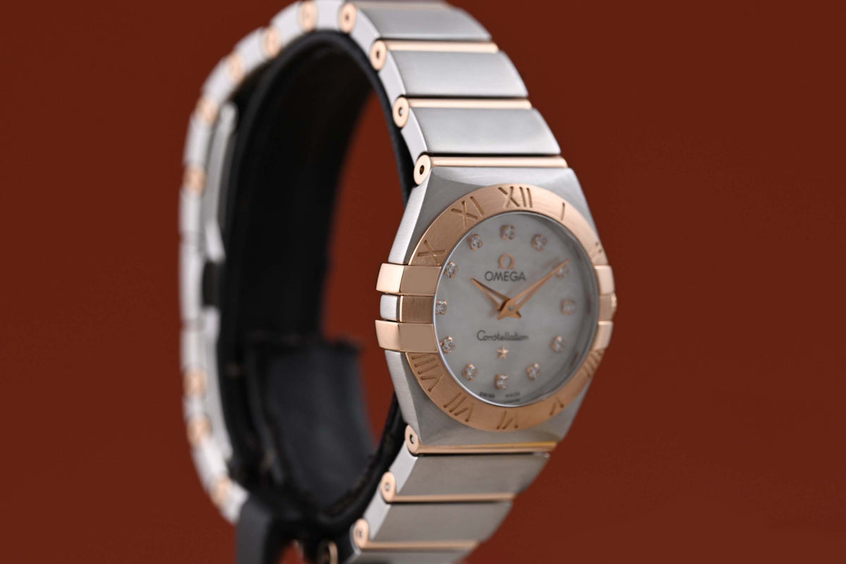 Omega Constellation Lady Manhattan 28mm - Perlmutt Dial - Watch Only