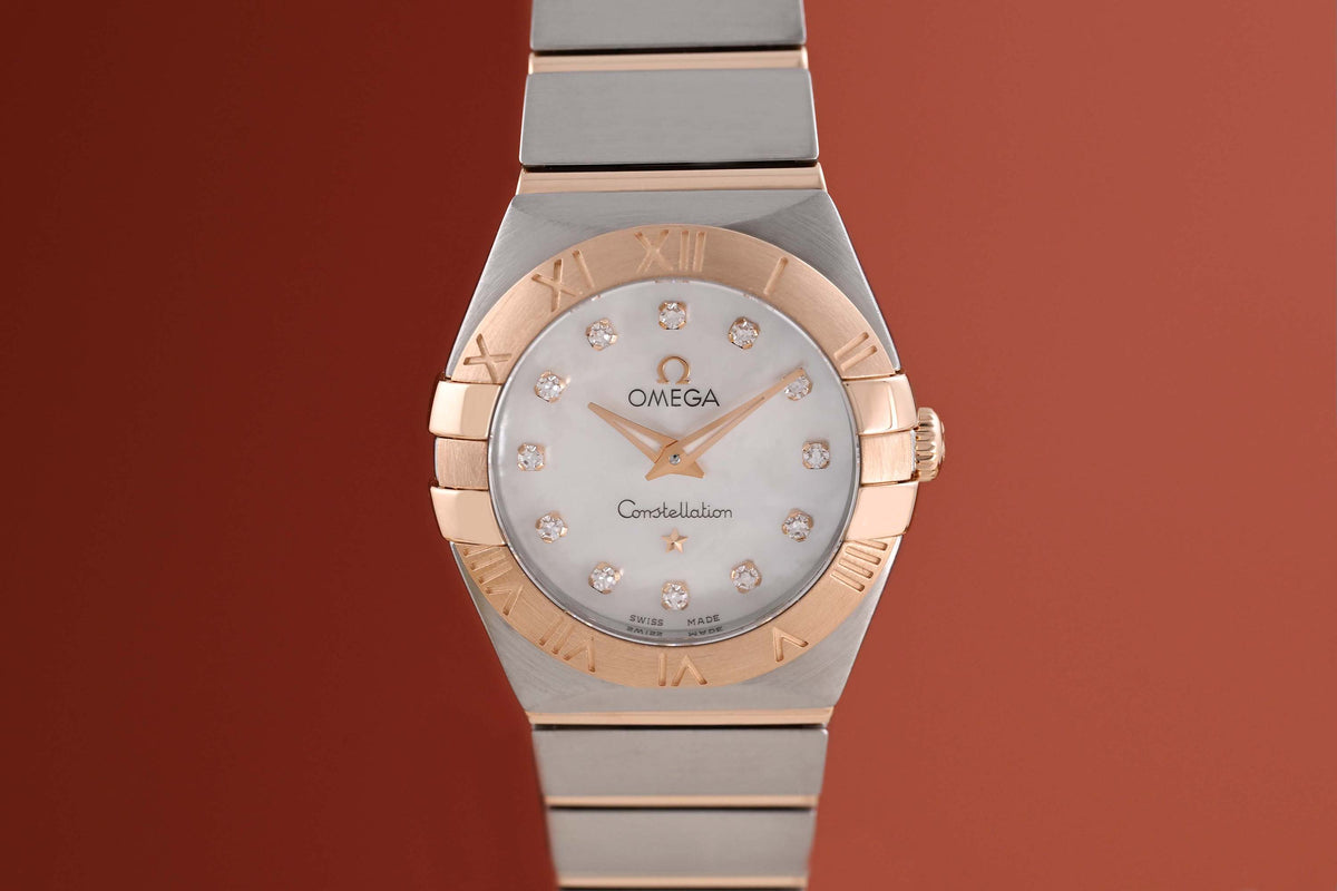 Omega Constellation Lady Manhattan 28mm - Perlmutt Dial - Watch Only