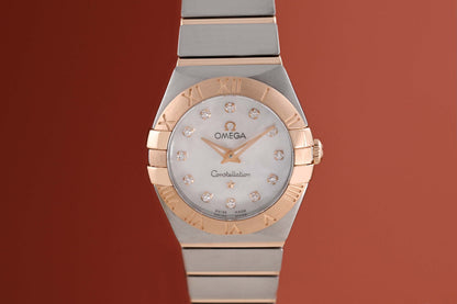 Omega Constellation Lady Manhattan 28mm - Perlmutt Dial - Watch Only